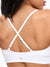 Plunge Seamless Sports Bra - White Image 5