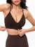 Plunge Seamless Sports Bra - Cold Brew Image 0