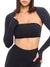 Airknit Bolero Shrug - Onyx Black Image 0