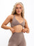 Double Twist Sports Bra - Chai Latte Image 4