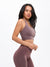 Revolution Halter Crop - Mocha Berry Image 0