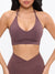 Sultry Sports Bra - Mocha Berry Image 0