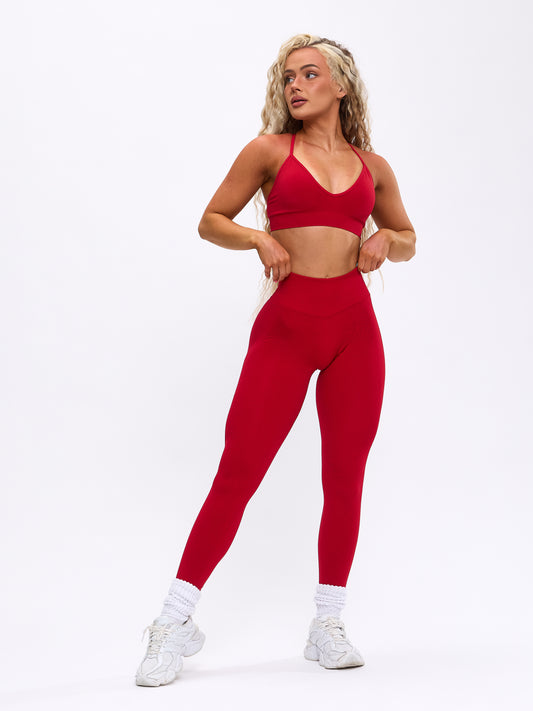 Miracle Seamless Legging - Lipstick Red