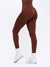 Lit Laser Cut Legging - Mocha Image 4