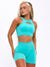 Form Reversible Seamless Sports Bra - Airhead Aqua Image 4