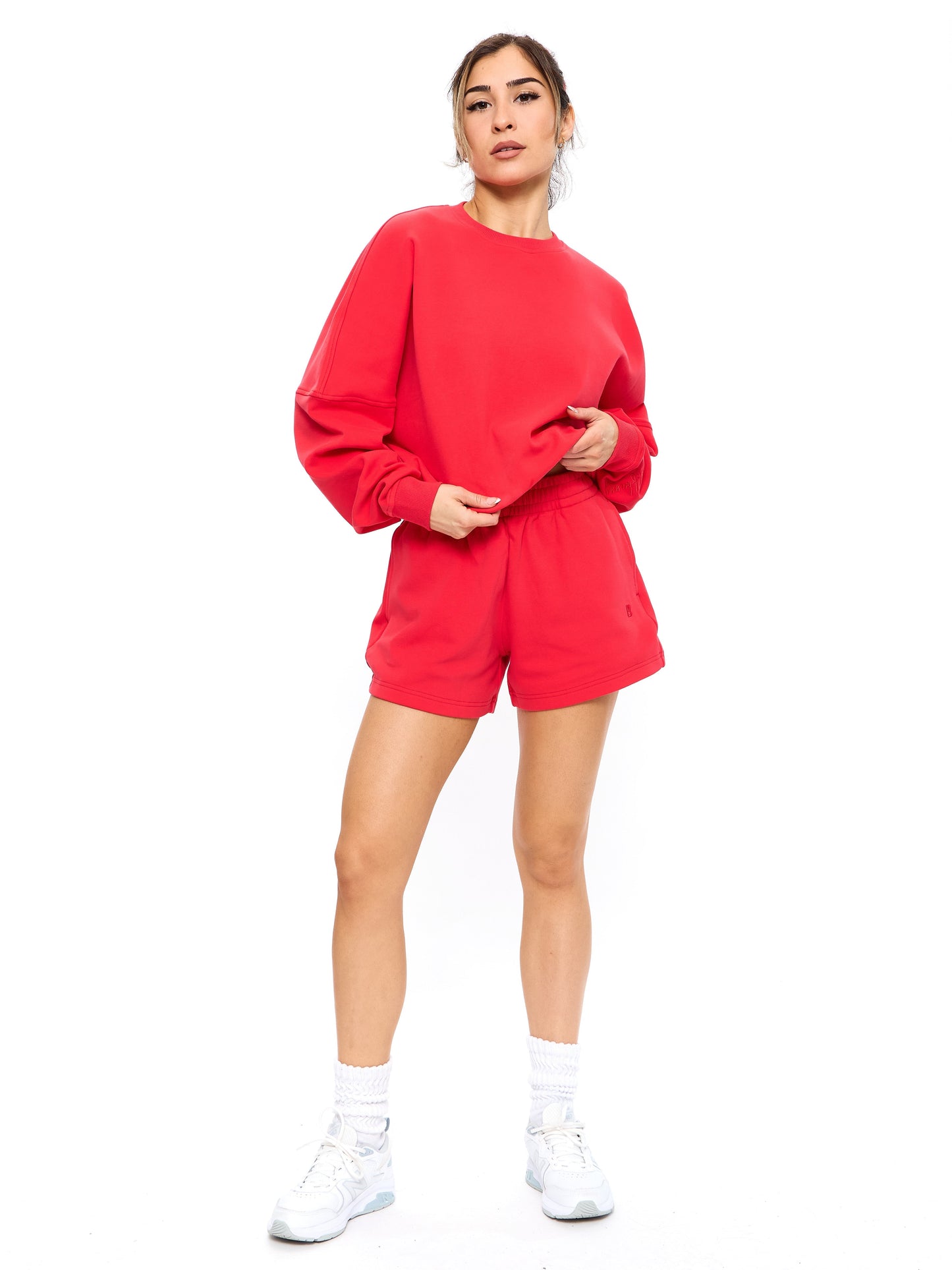 Story Cloud Short - Salsa Red