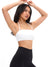 Seamless Ribbed Bandeau - White Image 3