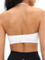 Seamless Ribbed Bandeau - White Image 4