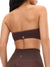 Seamless Ribbed Bandeau - Coffee Image 2