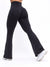 Dream Heather Flare Legging - Onyx Black Heather Image 3