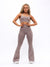 Dream Heather Flare Legging - Grit Image 3