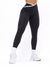 Dream Heather Contrast Legging - Onyx Black and White Image 1