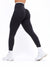 Dream Heather Contrast Legging - Onyx Black and White Image 2