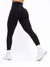 Waterfall Seamless Legging - Black Image 4