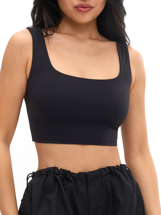 Airknit Tank - Onyx Black