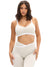 Dream Heather Contrast Sports Bra - Bone and Ivory Image 0