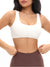 Double Dip Butter Sports Bra - Ivory Image 0