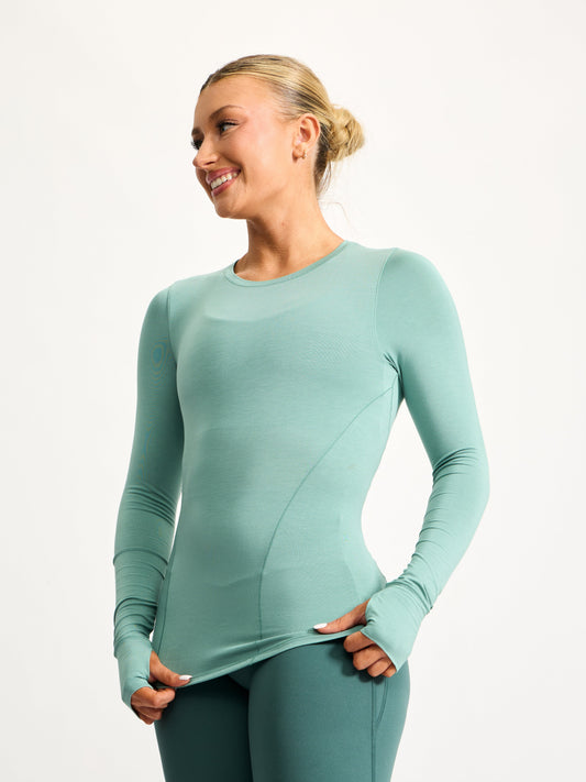 Halo Long Sleeve Tee - Garden Party