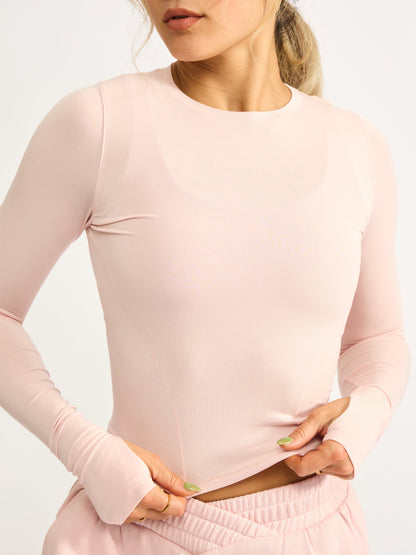 Halo Long Sleeve Baby Tee - Love Story