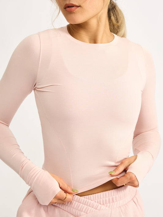 Halo Long Sleeve Baby Tee - Love Story