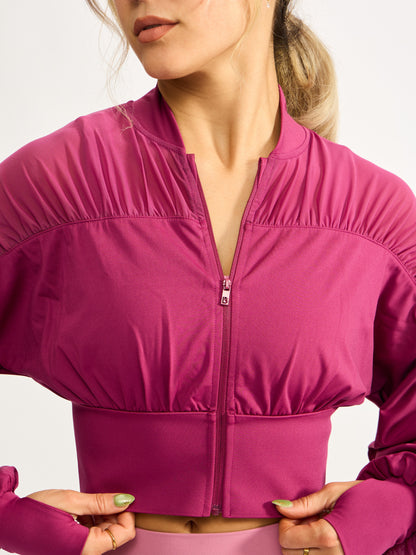 That Girl Jacket - Empire Rose