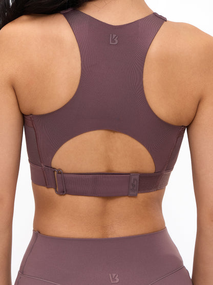 Wicked Sports Bra - Mocha Berry