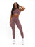 Aggressive Scrunch Legging - Mocha Berry Image 1