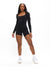 Butter Long Sleeve Bodysuit  - Onyx Black Image 1