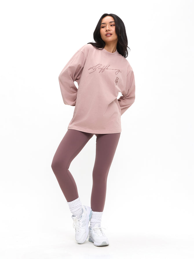 BB Long Sleeve Tee - Berry Ice Image 4