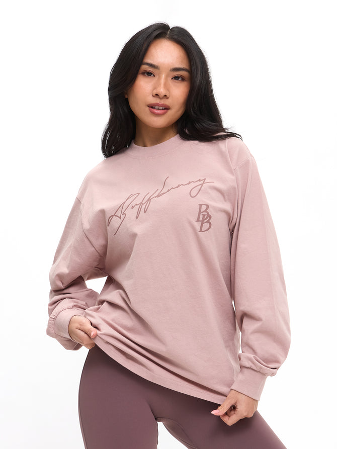 BB Long Sleeve Tee - Berry Ice Image 1