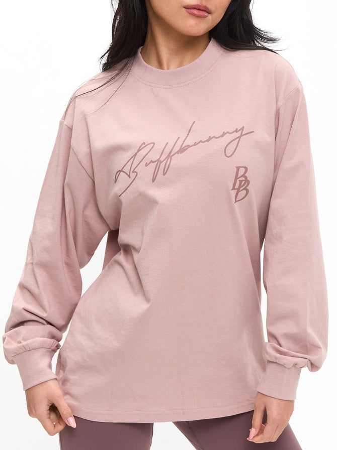 BB Long Sleeve Tee - Berry Ice Image 2