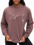 BB Long Sleeve Tee - Mocha Berry Image 4