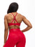 Spicy Sports Bra - Red Hot Patent Image 4