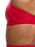 Spicy Sports Bra - Red Hot Patent Image 1