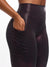 Moto Pocket Legging - Black Cherry Patent Image 1