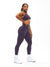 Poshknit Scrunch Legging - Purple Shadow Image 1