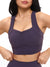 Bloom Sports Bra - Purple Shadow Image 0