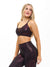 Spicy Sports Bra - Black Cherry Patent Image 2