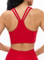 Bloom Sports Bra - Lipstick Red Image 2