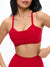 Empire Sports Bra - Lipstick Red Image 0