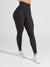 Material Girl Ribbed Legging - Onyx Black Image 3