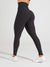 Material Girl Ribbed Legging - Onyx Black Image 1