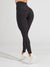 Material Girl Ribbed Legging - Onyx Black Image 6