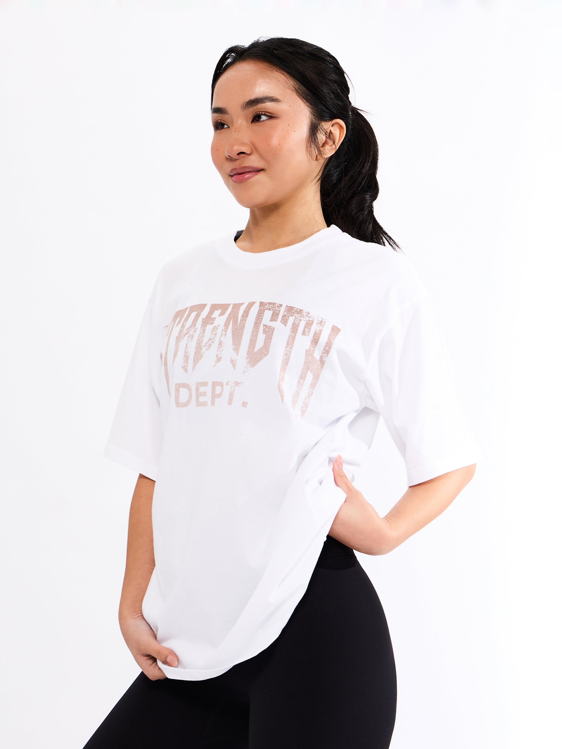 Set Short Sleeve Tee - White