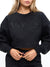 Moves Fleece Crop Pullover - Onyx Black Image 2