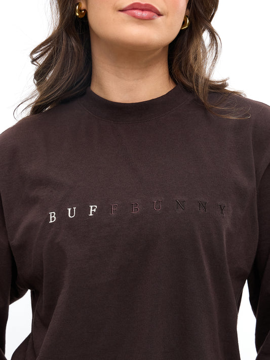 Gradient Long Sleeve Tee - Cold Brew