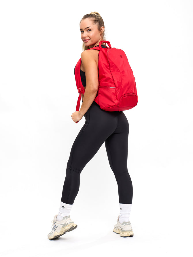 Game Changer Backpack - Lipstick Red Image 1