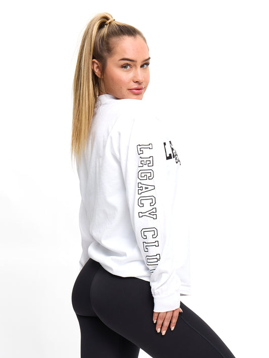 Legacy Long Sleeve Tee - White