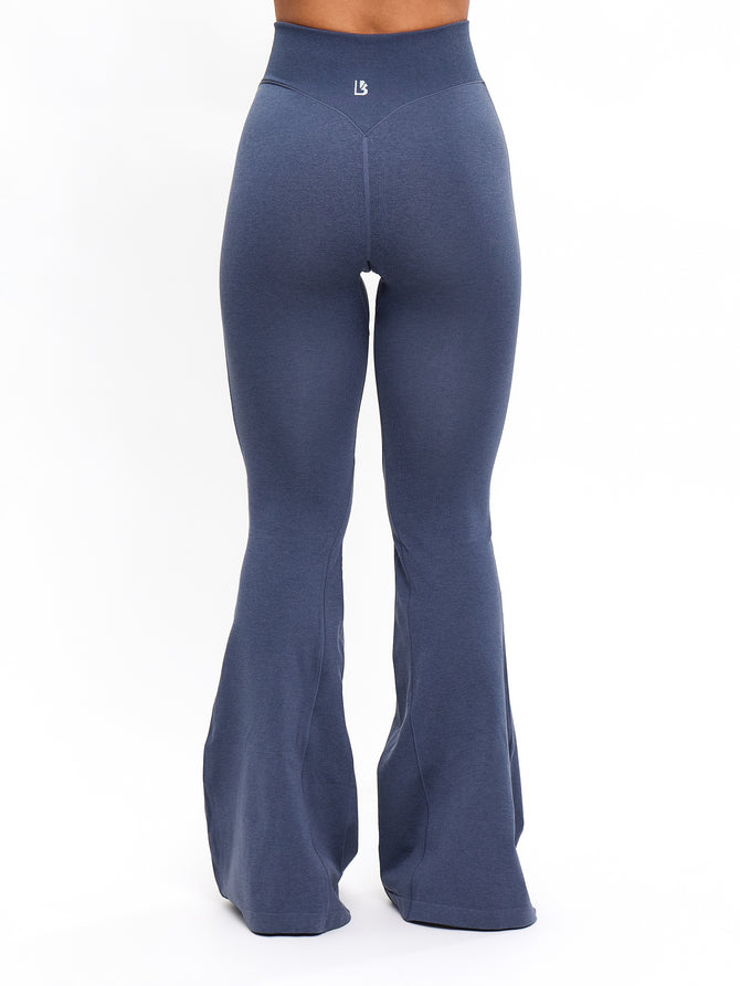 Seamless Flare Legging - Barista Blue Image 2