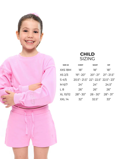 Mini Cloud Short - Pink Sugar